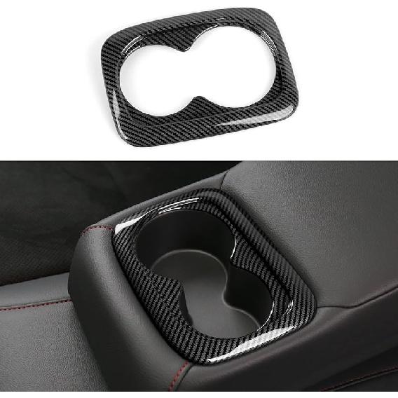 Car Inner Door Handle Armrest Cover Decals for Honda CR-V  2024 Accessories CRV ABS Carbon Fiber Interior Stickers