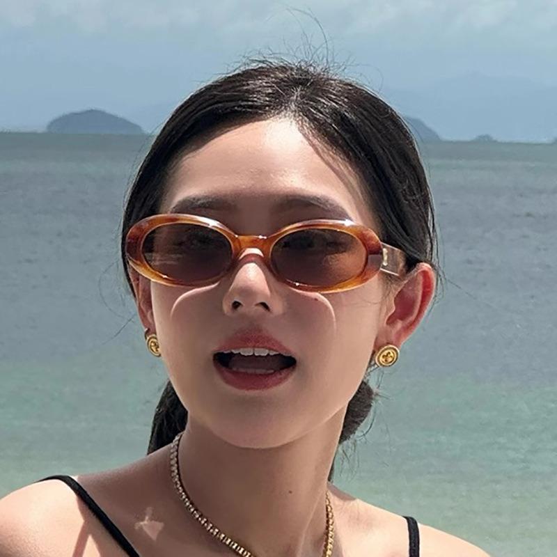 Retro Oval Sunglasses for Women Men Luxury  Designer Vintage Punk Outdoor Sun Glasses Driving Cycling Shades UV400 Oculos