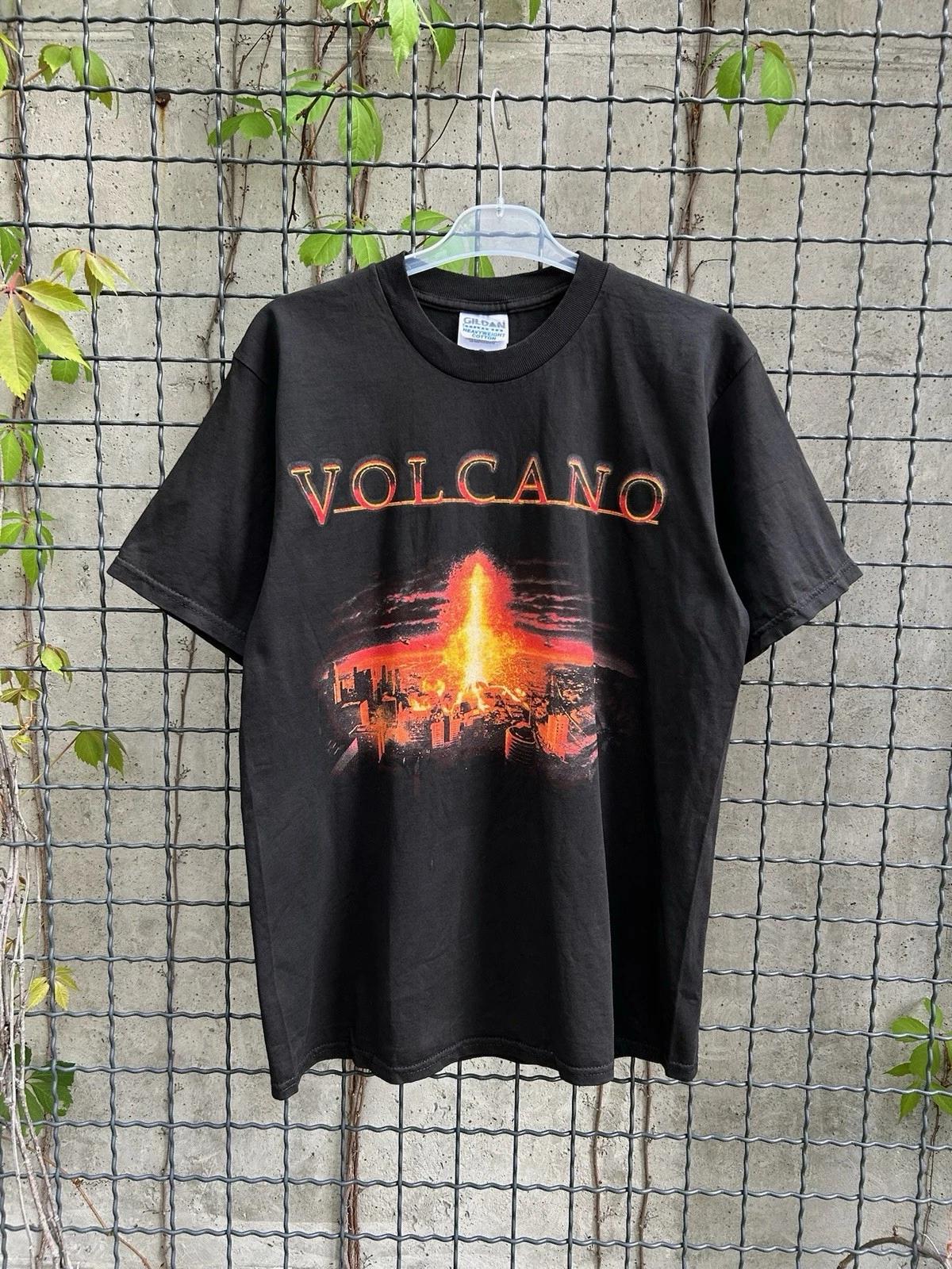 Vintage 1997 Volcano Tommy Lee Jones Disaster Movie T-shirt Size M 2XL