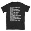 Inspirational Leaders Black History Quotes T-shirt