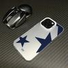 Blue Phone Case for Xiaomi Redmi Note 7 8 9 9S 10 11 12 13 14 15 Pro Plus 4G 5G Anti Fall Matte Back Cover Pentagram 777