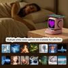 Bluetooth-compatible Speaker With 15W Magnetics Fast Chargers Touch Sensitive Rhythm Lights And Programmable Double Alar
