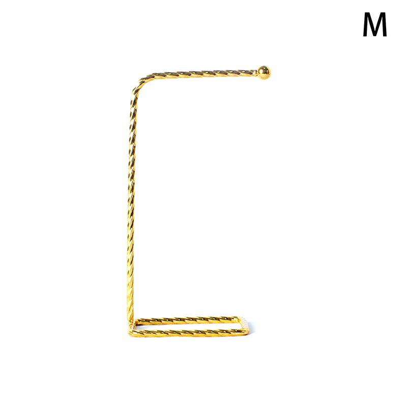 

Металлический Золотой T/L-образный Серьги Кольцо Ожерелье Часы Полка для Ювелирных Изделий Подставка для Ювелирных Изделий Прилавок Подвеска Органайзер для Ювелирных Изделий Подставка для Дисплея