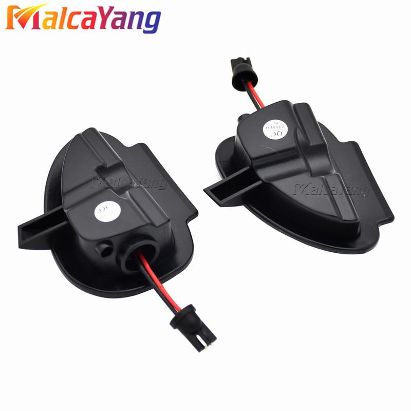 2x Error Free White Led Under Side Mirror Puddle Light For VW Golf 6 MK6 GTI R 2008-2014 Touran 2011-2014