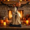 Gruseliges Kürbis-Ornament Vintage Halloween-Statue Neue Geisterfigur Heimdeko