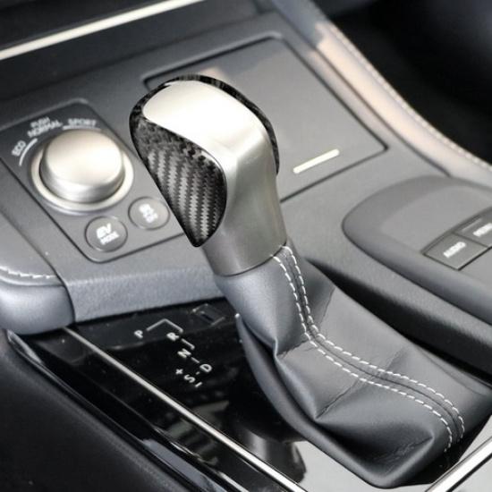 Carbon Fiber ABS Gear Shift Knob Head Cover Trim For Lexus IS250 IS350 NX200t