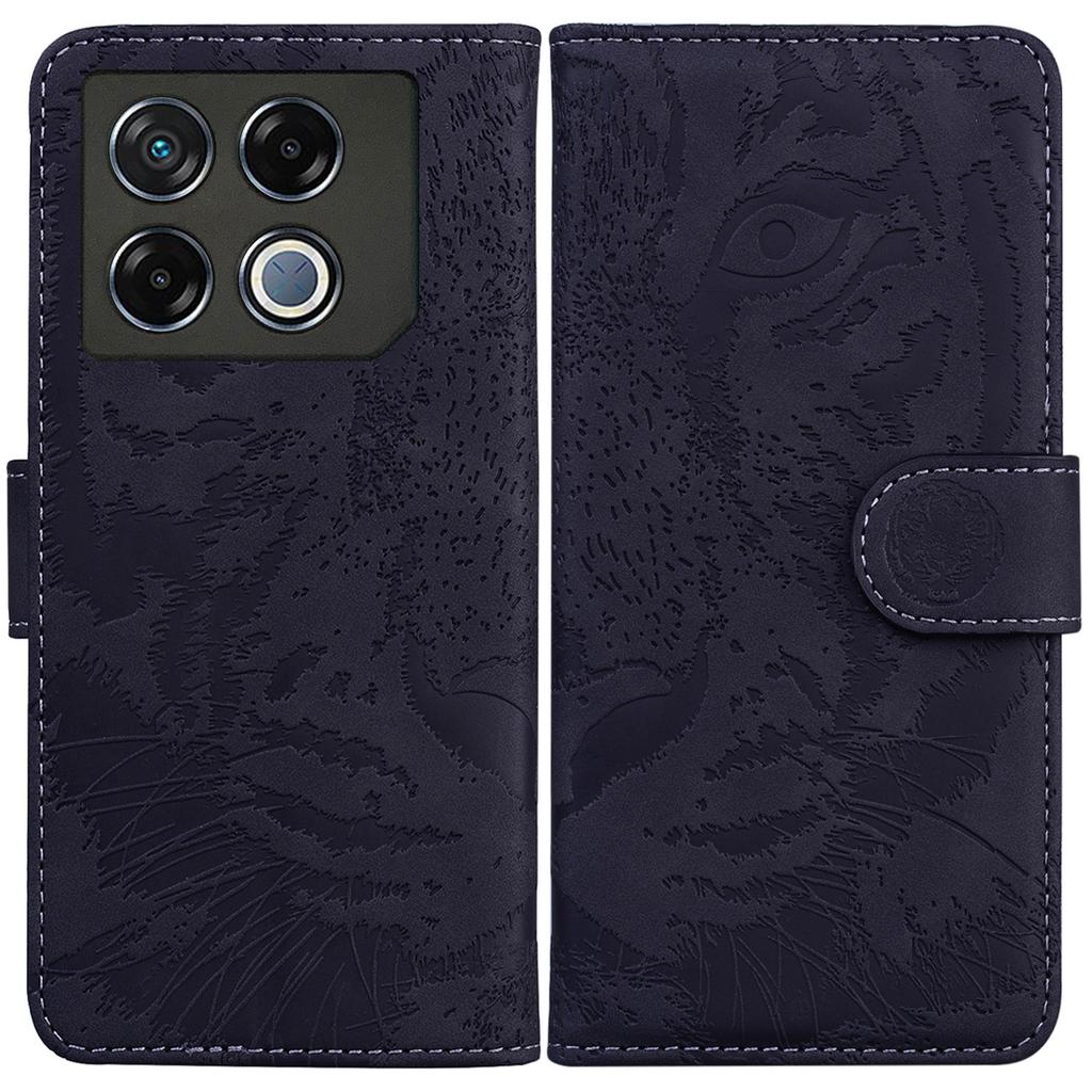 For Infinix GT 20 Pro 5G Case Tiger Pattern Leather Phone Cover Dual-Side Magnetic Clasp
