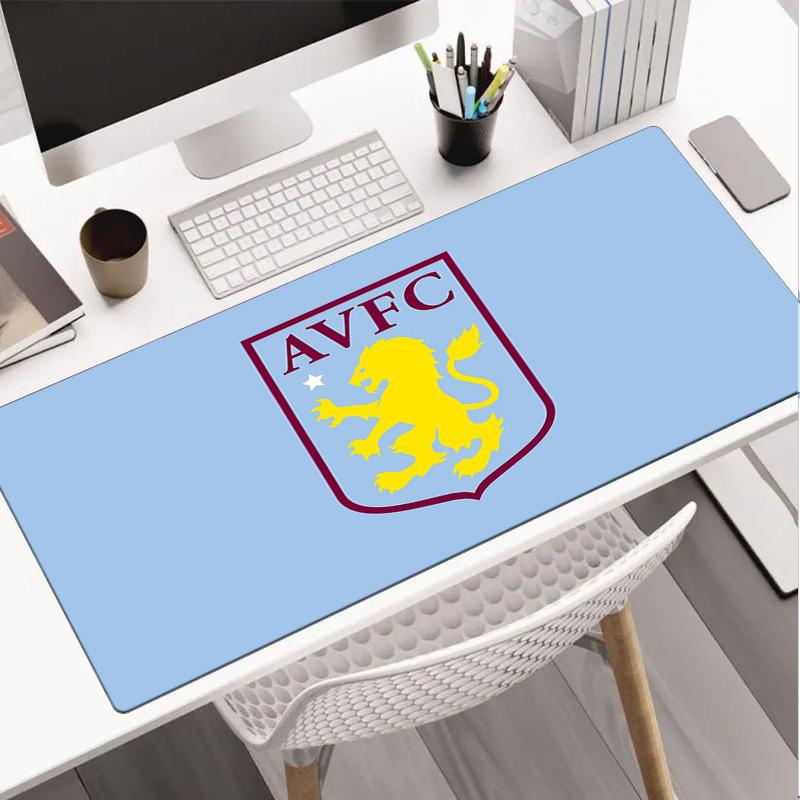 Tappetino per mouse del Football Club Aston Villa Tappetino per mouse, Tappetino per mouse da gioco, Tappetino per tastiera, Decorazione per scrivania per computer portatile Regalo per tifoso Regalo di compleanno