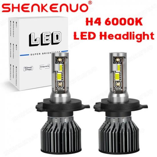 For Mitsubishi Mirage 2014-2019 LED Headlight Kit H4 9003 High/Low Bulbs 6000K