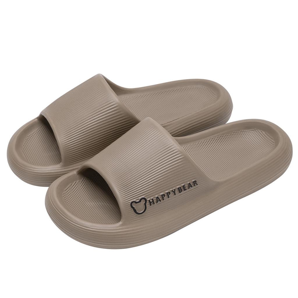 Lidani slippers women's 2024 new summer indoor bathroom bathing and stepping on shit feeling thick bottom non-slip outer wear cool slippers men