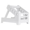 Label Holder for 4x6 Shipping Labels Printer Rolls and Fanfold Labels 2 In 1 Work for Desktop Themal Label Sticker Dispenser Detachable Compatible