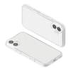 For iPhone 16 Case TPU+PC Matte Translucent Phone Back Cover