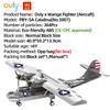 WANGE Blocco di Costruzione Modello Aereo Anfibio Corazzato Militare PBY-5A Catalina Giocattolo Caccia Compatibile con Mattoncini Regalo di Compleanno per Bambini N.5007