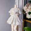 HAMRETHYPPZ 14 16 13 BJD Ball Jointed Doll Dress Doll Costume Doll Maid Clothes Ball Jointed Doll Dress Up BJD Doll White Lace Dress Set Cute and
