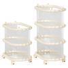 Mat Organizer Cart on Wheels for Dumbbell Storage Solutions