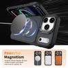 Applicable to iPhone17ProMax mobile phone case imitation original matte skin magnetic attraction Apple 16E lens holder 5