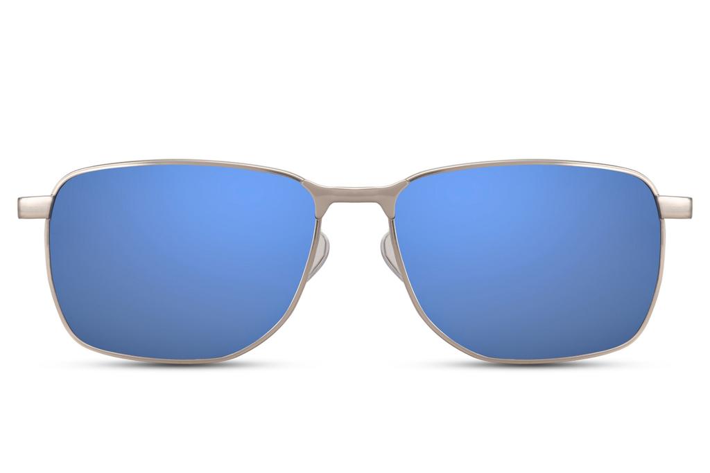 MARQEL Sunglasses with Blue Mirror Lenses L6517 – UV400 Protection, Premium Case