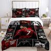 Cristiano Ronaldo Legacy Print 3Pcs Bedding Setduvet Cover With 2 Bedropillowcase Home Birthday Gift