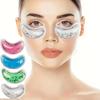 2pcs Cooling Gel Eye Mask Soothing PVC Eye Pads for Eye Fatigue Relief