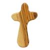 Wooden Cross Decoration Cross My Heart Emotional Support Pocket Hug Handheld Cross Men Women Faith Prayer Encouragement Gift