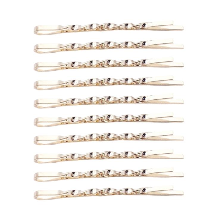 

Изящная блестящая золотая заколка для волос Модные невидимки Украшение для волос Заколка Заколки для волос Инструмент для укладки волос 1