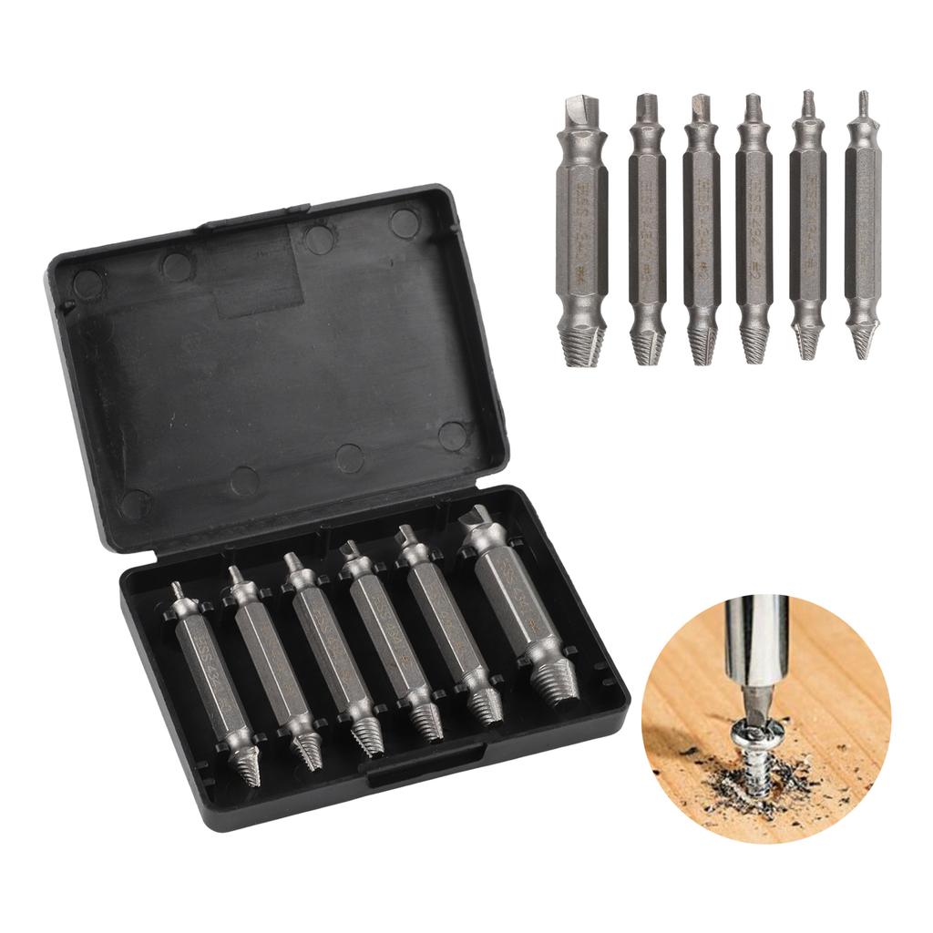 Damaged Screw Extractor Parts Replace Speed Out Drill Bits Tool Useful