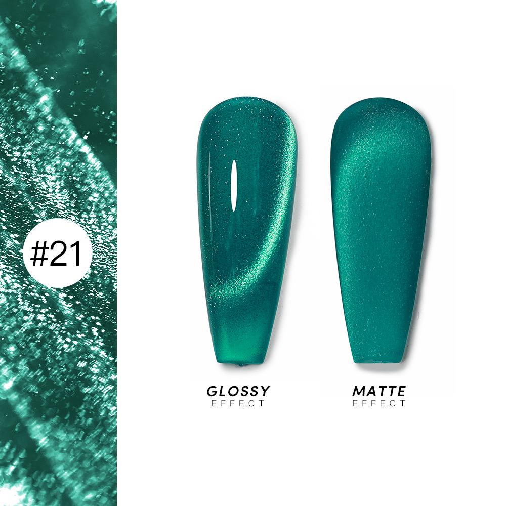 2024 Trendy 36-Color Cat Eye Nail Gel Set - Sparkly UV Gel for Salon Use