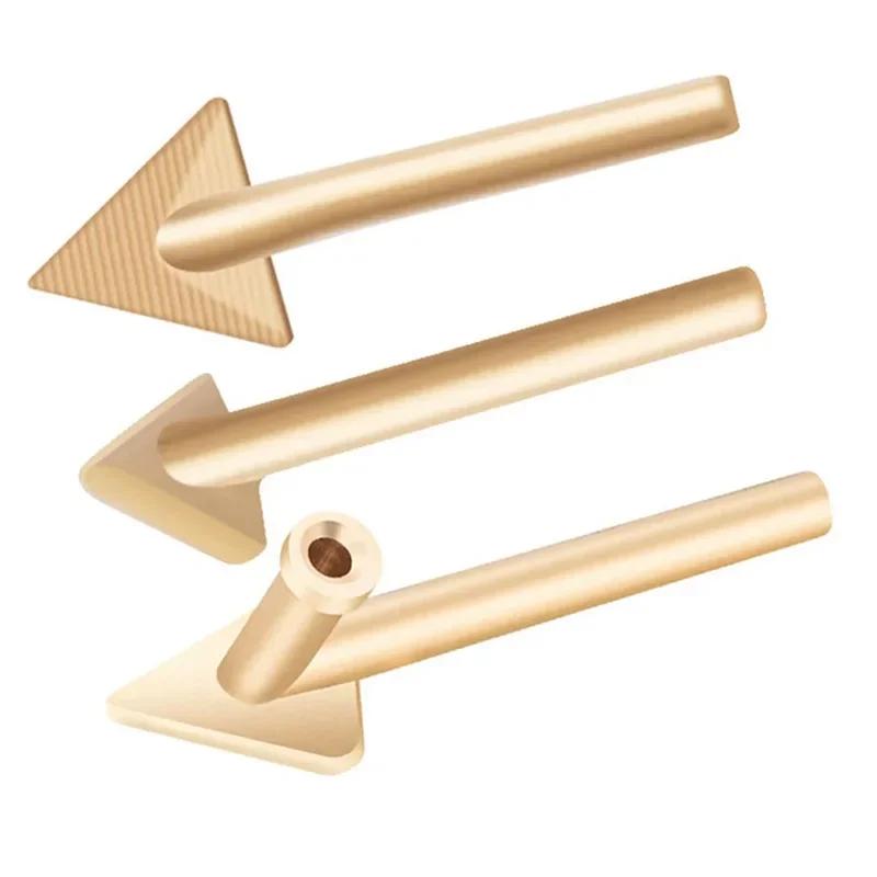 3/6pcs Soldering Iron Tips Set Copper Triangular Smoothing Head Replacement Tips for 80Watt Plastic Welder Repair Tool