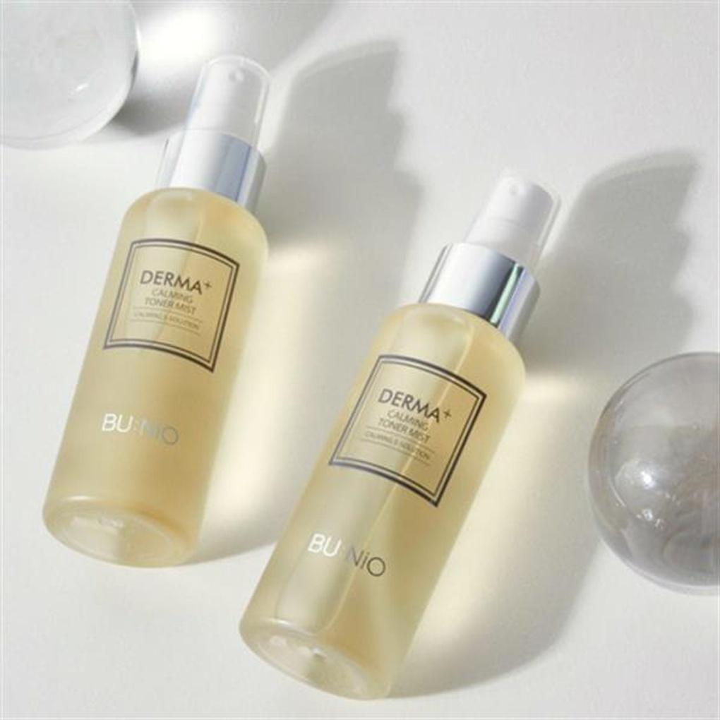 3-pack bunio Derma Plus Calming Toner Mist 100ml Ultra-soothing Dual Function