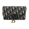 [Usato] Cintura Classica a Stampa Obliqua Borsa a Sella Ricamata Borsa a Spalla Crossbody - Molto Buono #O5A0SJ