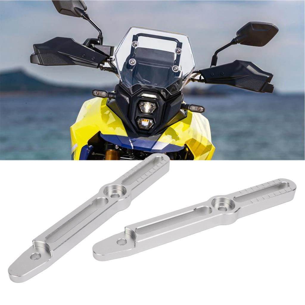 Windscreen Adjusters Bracket Kit Aluminum Reduce Noise Replacement for V‑Strom 800DE DL800 2022 to 2024