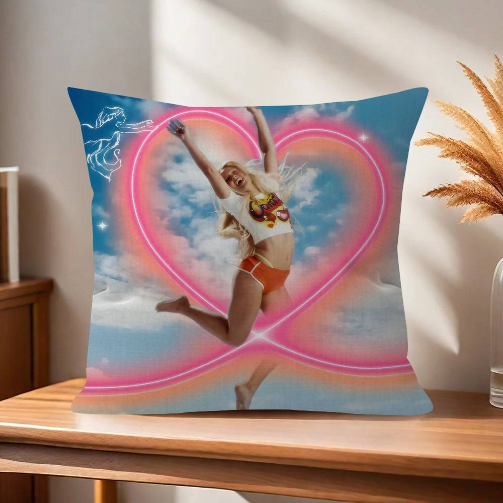 Singer Zara Larsson Midnight Sun Pillow Gift Home Office Decoration Pillow Bedroom Sofa Car Cushion CoverPillow Case