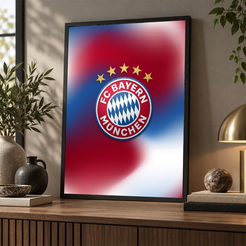 Bayern Munich Diamond Painting Kit 5D Full Drill DIY Diamond Mosaic Wall Art Home Decor