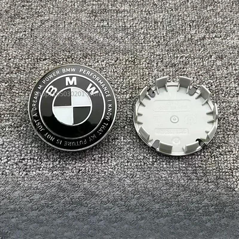 4Pcs/Set 56/60/68MM Car Wheel Center Hup Caps Wheel Cover For BMW E36 E39 E46 E60 E90 E90 F01 F10 F30 G01 G20 G21 G30