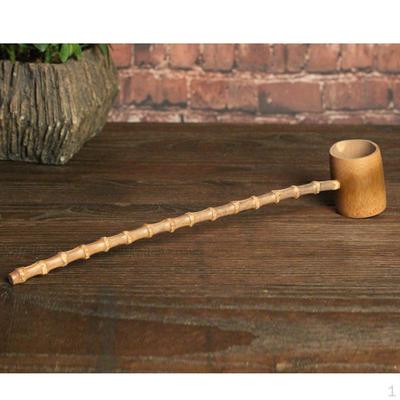 Bamboo Japanese Style Ornament Water Ladle 43x7x5cm
