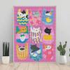 Diamond Painting Kits for Adults CartoonCats Full Round Drill 5D Art Craft Wall Decor for Bedroom Living Room Home Decoration