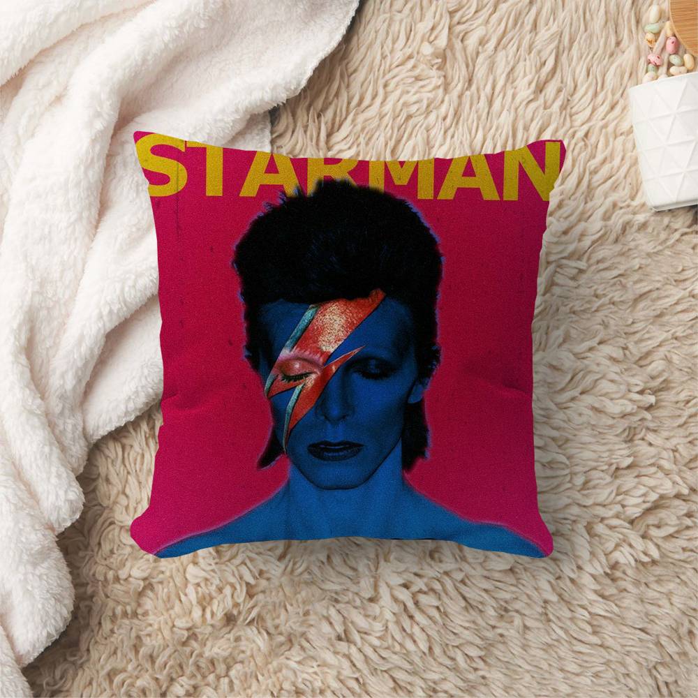 Hot Singer D-David B-Bowie pillow cover sofa cushion cover home room decoration children gift