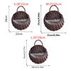 Practical Pot Plants Holder Pastoral Flower Hanging Basket Breathable Florist Rattan Flower Planter Durable Handmade Woven
