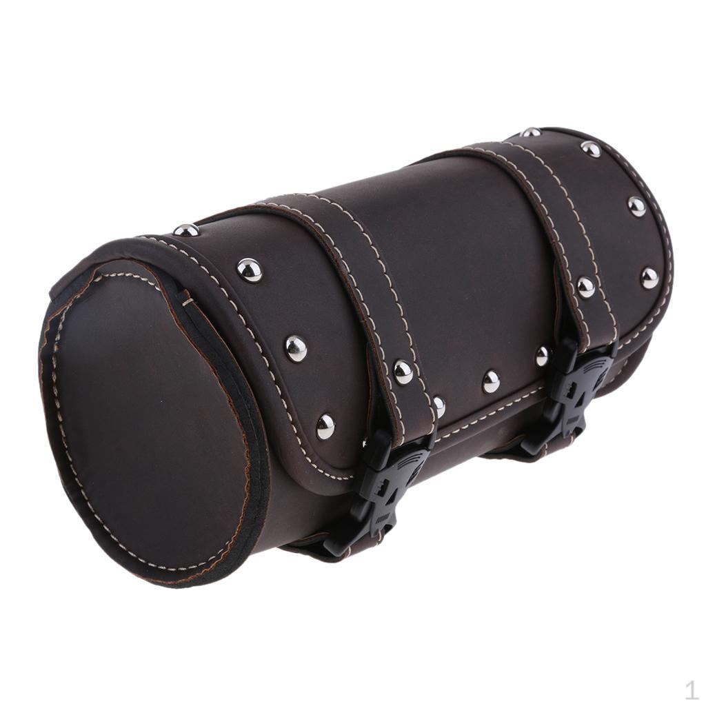 1 Piece Leather Motorbike Luggage Windshield Tool Kit Riding / Storage Bag