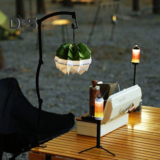 Klosz lampy z szyszki z regulowanym sznurkiem składany wodoodporny klosz do lampy kempingowej na zewnątrz zatrzaskowy wiszący pokrowiec na latarnię dekoracyjna