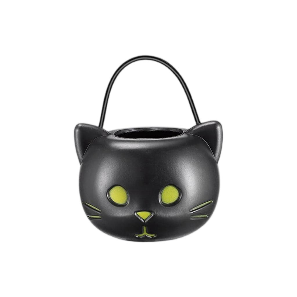 Halloween Trick Or Candy Rack Candy Can With Handle Children's Snack Bucket Halloween Decoration