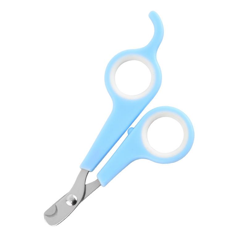 Stainless Steel Pet Nail Clippers Safe Anti‑Split Design Professional Grooming Scissors for Kittens Small Dogs Daily Pet Care Supplies