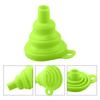 Sleek Portable Funnel Design Made of Heat Resistant Silicone Material