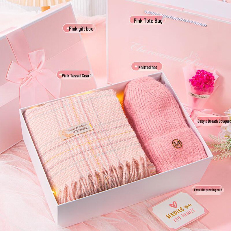 

Women s Winter Gift Set with Scarf & Accessories