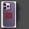 Phone Cover Case for iPhone 17 Pro Max Air 13 11 15 14 Plus 12 Pro 16 Basketball Number 23