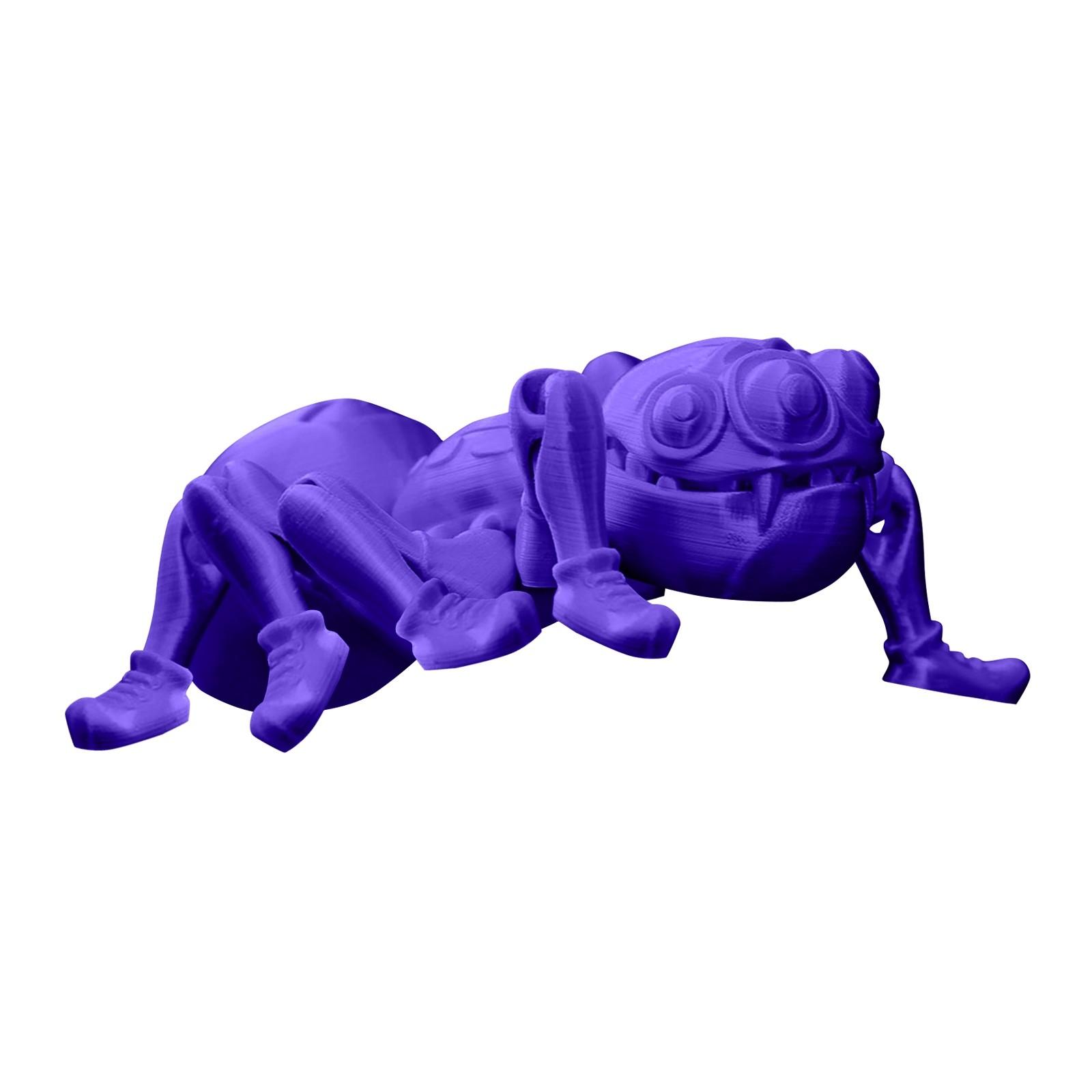 

3D Printede шарнирная игрушка паук декоративная шарнирная модель для взрослых и детей One Size фиолетовый
