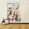 SA Special A Class Anime Tapestry School Uniform Group Poster Wall Hanging Otaku Bedroom Decor Flat Print