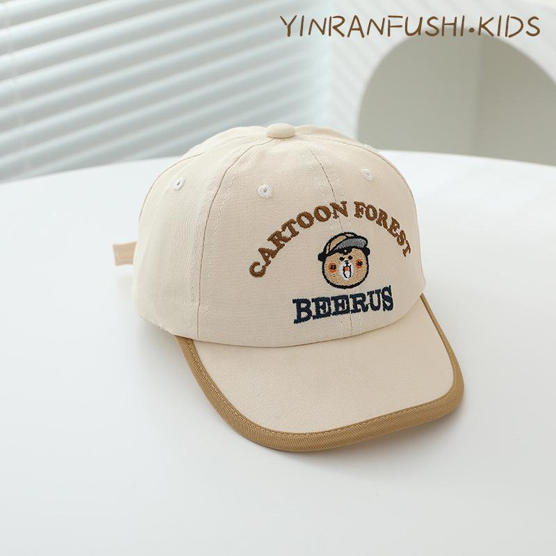 Children's Hats  Baby Sun Hats  Boys and Girls Sun Protection Baseball Caps  Boys and Girls Korean Style Baseball Caps
