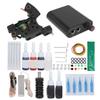 Complete Tattoo Machine Kit Professional Tattoo Kit with Coils Tattoo Machine 6 Ink Power Supply