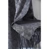 Dark Gray Self -patterned Jacquard Background Curtain Laurel Pile -free Shrinkage Extracts